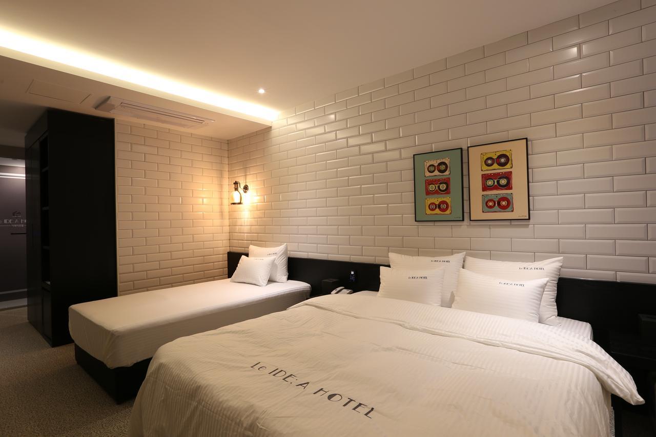 Le Idea Hotel Busan Station Bagian luar foto